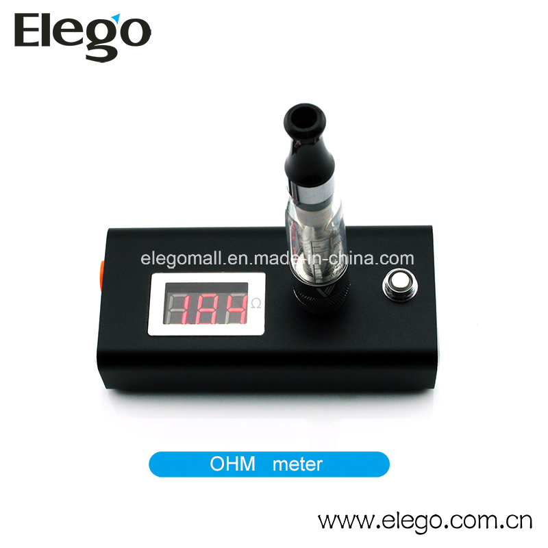 E Cigarette Resistance Tester Ohm Meter with Rechargeable Battery